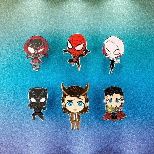 Heroes Squad Pins