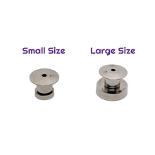 Load image into Gallery viewer, 2 Magnetic Locking Pin Backings / Clutches