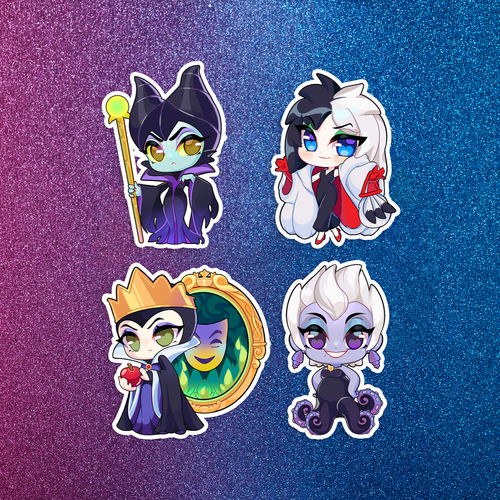 [Sticker] DSY-V: Villains Chibi Series