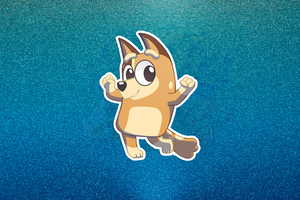 [Sticker] BLU: Blue Pup