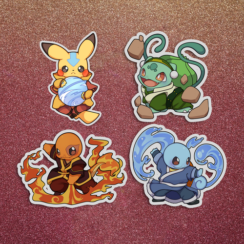 [Sticker] ATL: NEW Poke-Avatar Benders