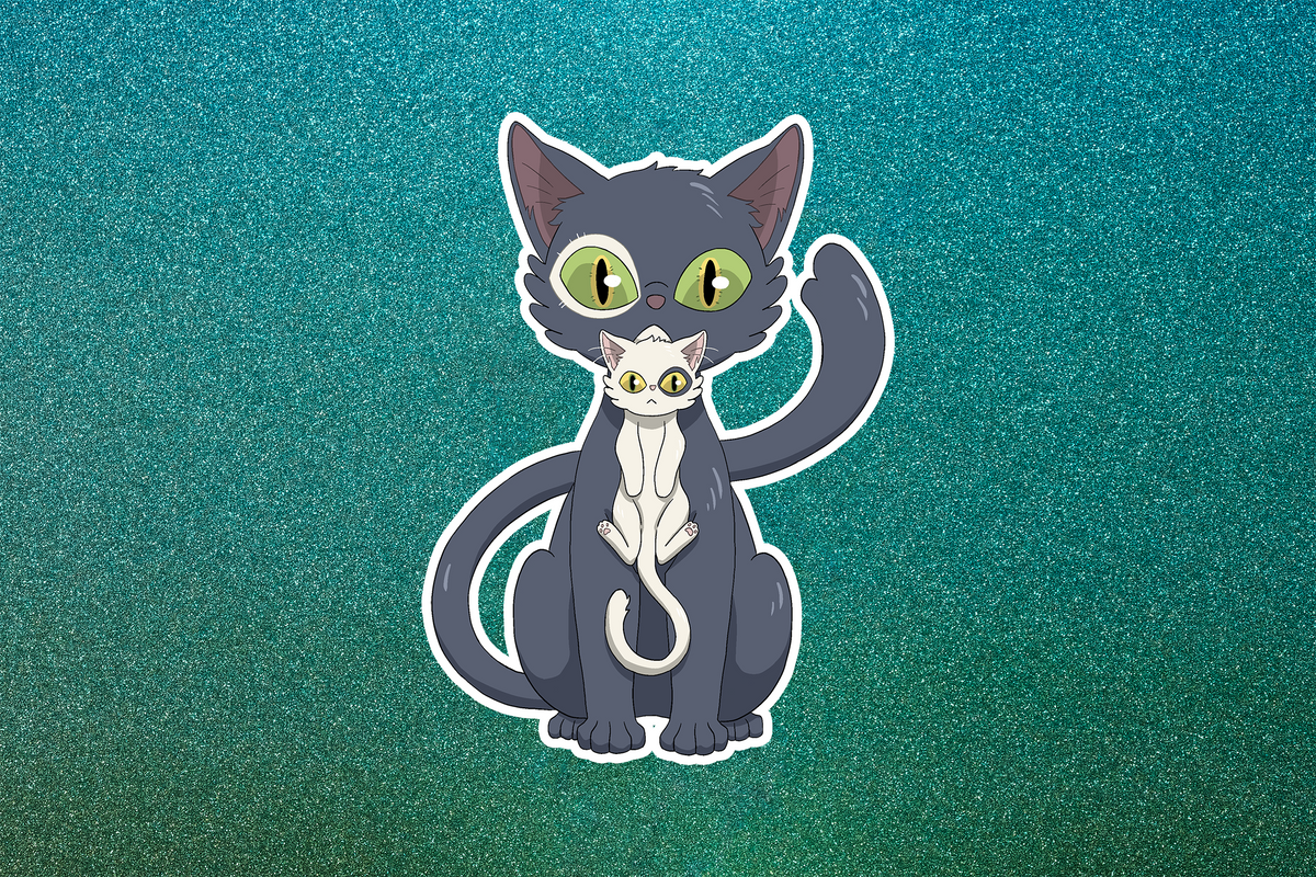 [Sticker] SUZ - Cat Chair – Goozee Pins
