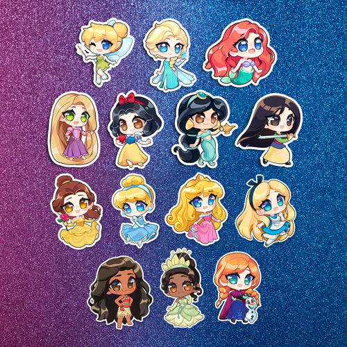 [Sticker] DSY-P: Princesses