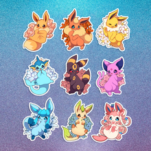 Load image into Gallery viewer, [Sticker] PKE: Poki Monsters - Flower Foxes