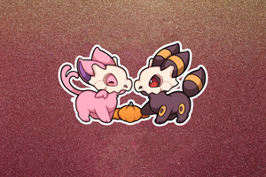 [Sticker] PKN-HAL: Poki Monster Halloween (Seasonal)