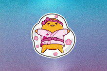 Load image into Gallery viewer, [Sticker] SAK: Hi Cat &amp; Friends Kimono