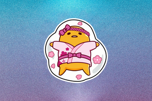 [Sticker] SAK: Hi Cat & Friends Kimono