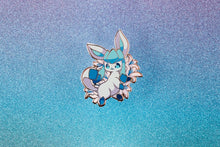 Load image into Gallery viewer, Poki-Monster: Full Set of 9 Flower Foxes Pins