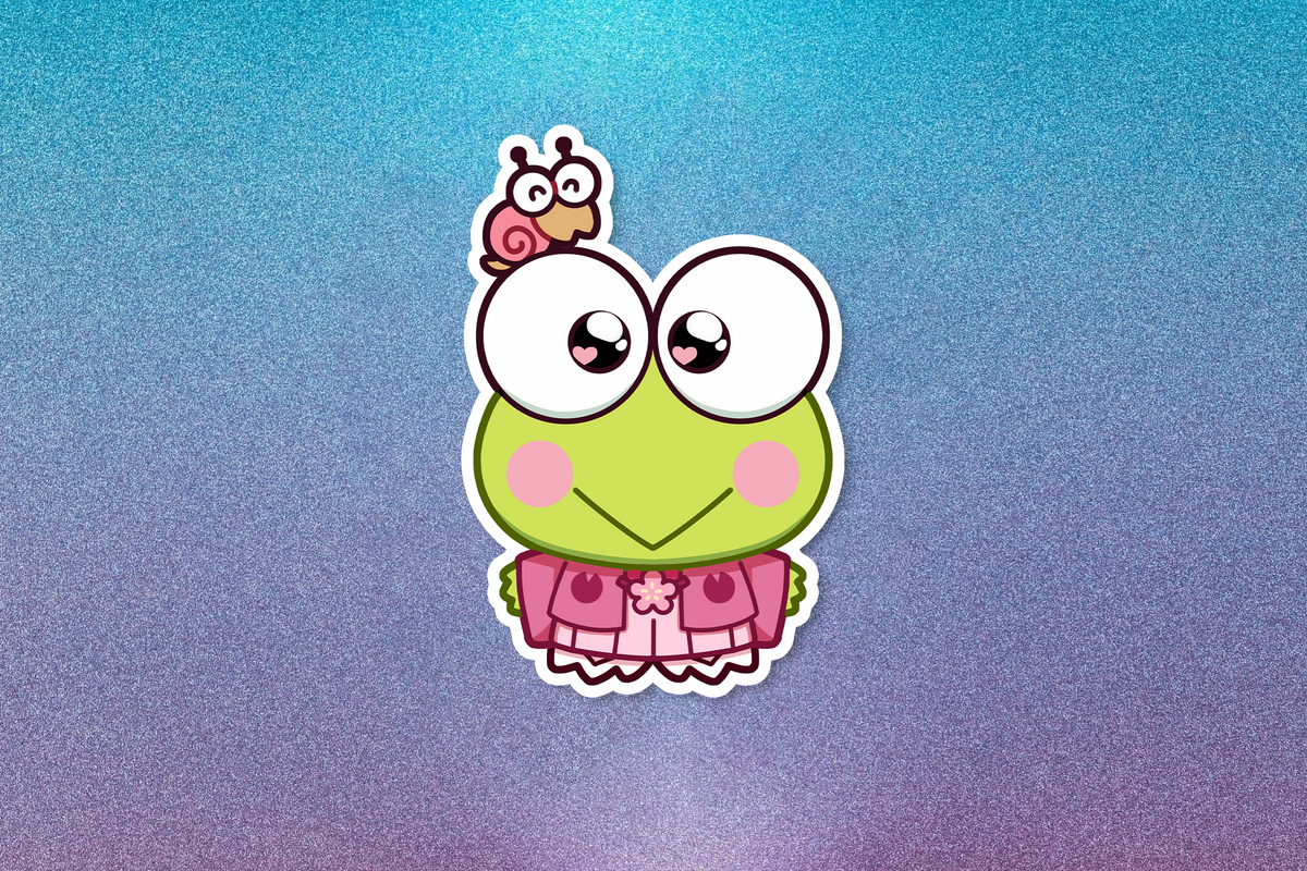 [Sticker] SAK: Hi Cat & Friends Kimono – Goozee Pins