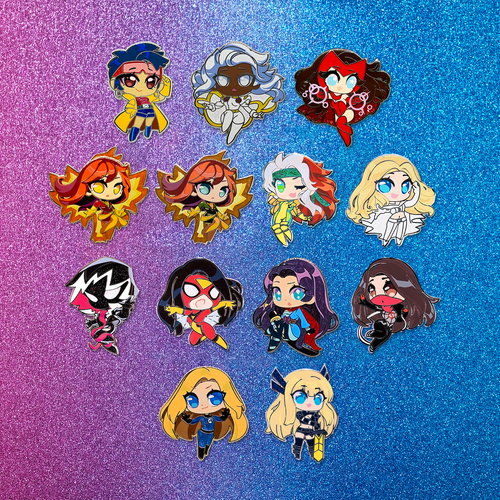 P-MRL: Marvelous Ladies Pins