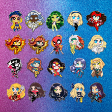 Load image into Gallery viewer, P-MRL-L: Chibi Marvelous Ladies Pins