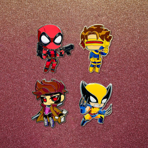 P-MRL-M: Chibi Marvelous Men Pins