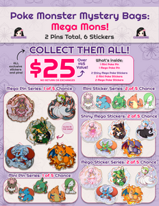 LIMITED TIME ONLY: Full Set Mega-Mons