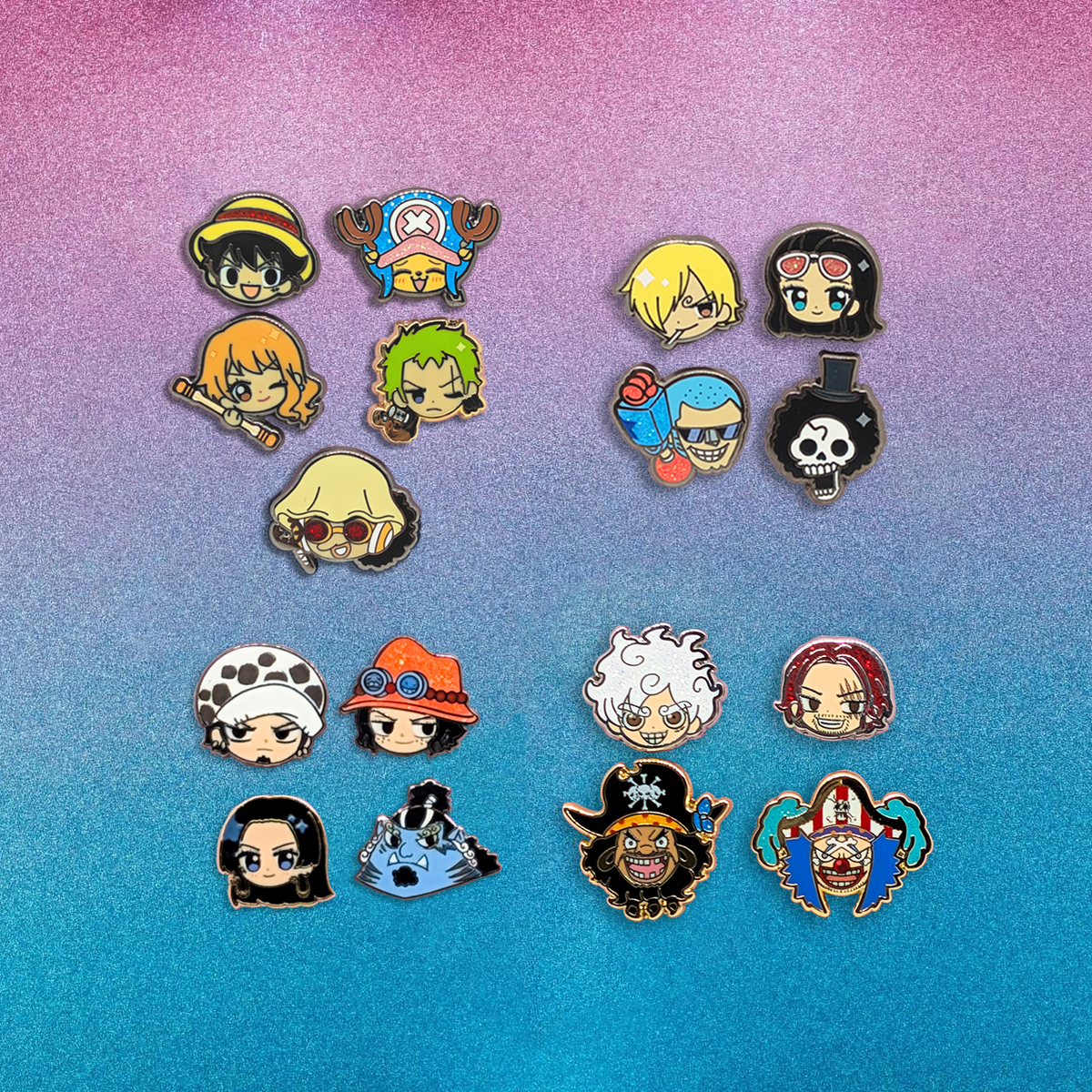 P-OPH: Mini Pirate Pins – Goozee Pins