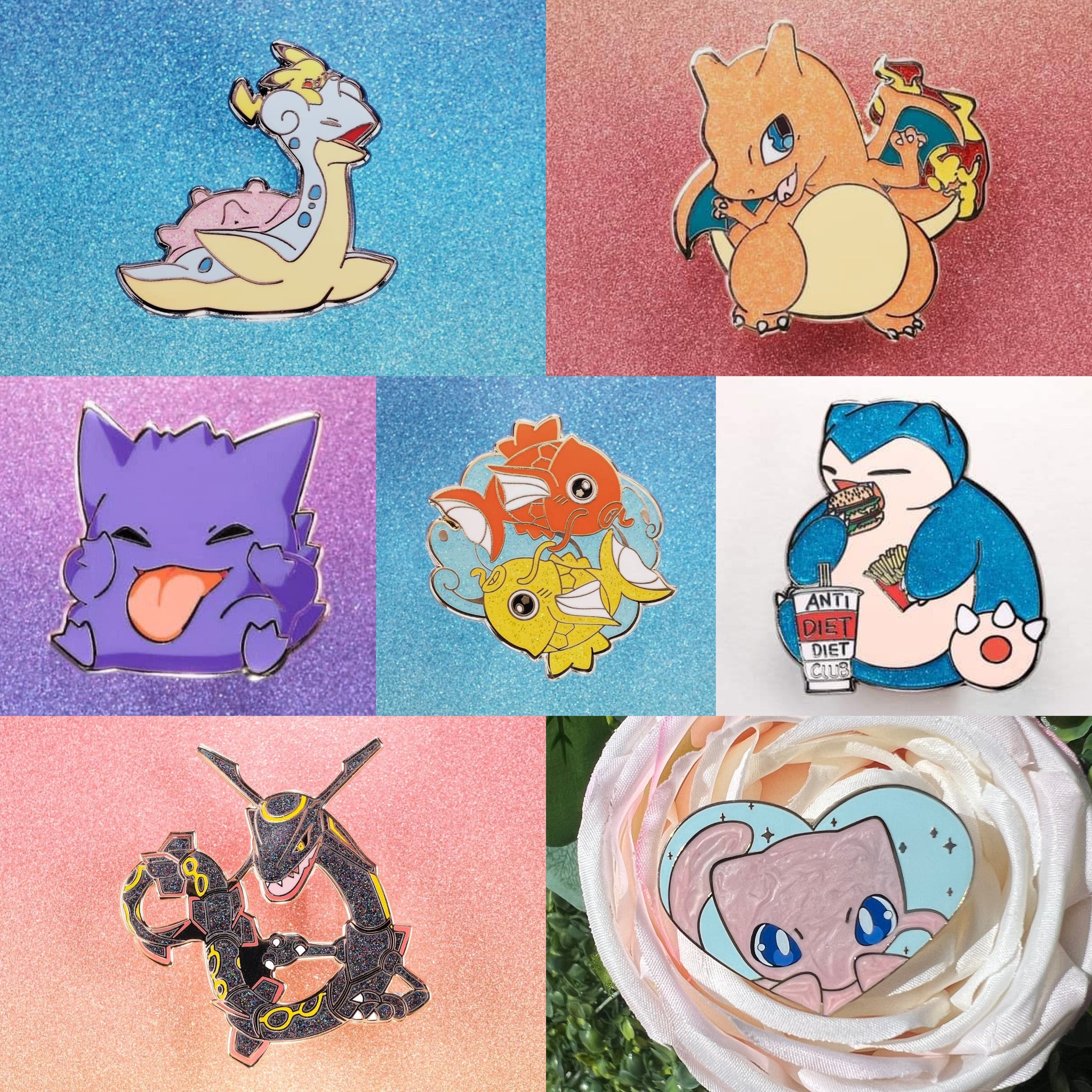 Poki-Monster Pins – Goozee Pins