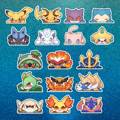 [Sticker] PKN: Poki Monster Peekers