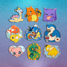 Load image into Gallery viewer, P-PKN: Poki-Monster Pins