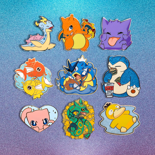 P-PKN: Poki-Monster Pins