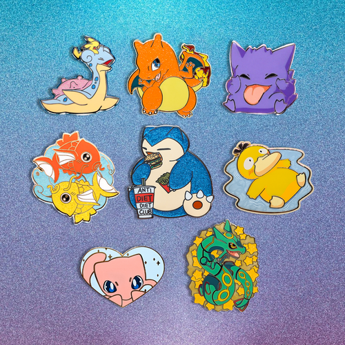 P-PKN: Poki-Monster Pins