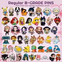 Load image into Gallery viewer, REGULAR B-GRADE PINS - FREE With $25 Purchase ADD TO CART