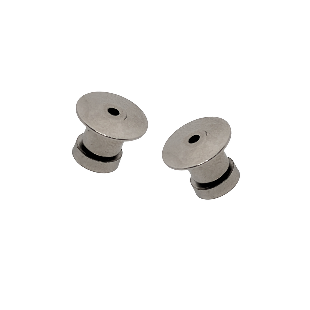 2 Magnetic Locking Pin Backings / Clutches