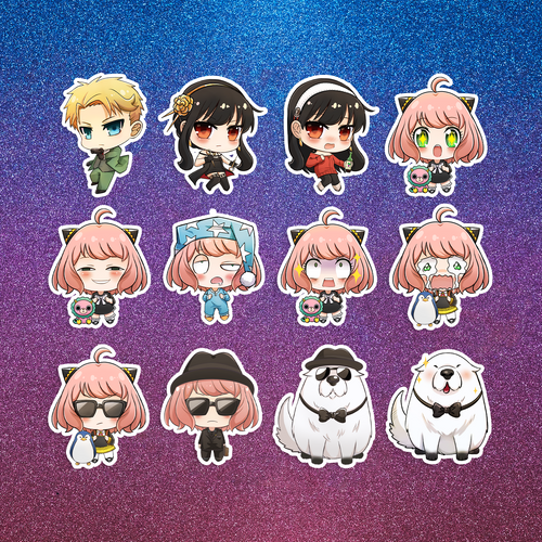[Sticker] SXF: Secret Agent Fam