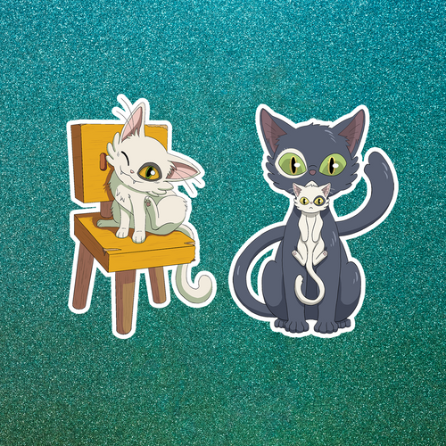 [Sticker] SUZ - Cat Chair