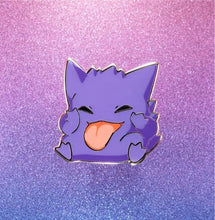 Load image into Gallery viewer, Chubby Ghost Pin GITD